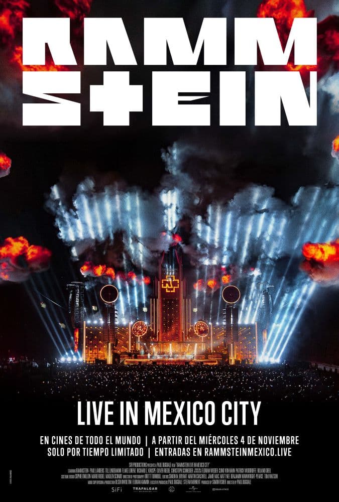 Póster de Rammstein - Live in Mexico City