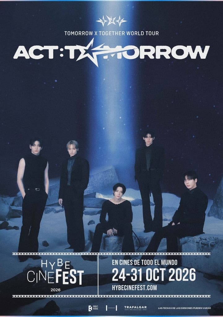 Póster de Tomorrow X Together World Tour 'Act: Tomorrow'