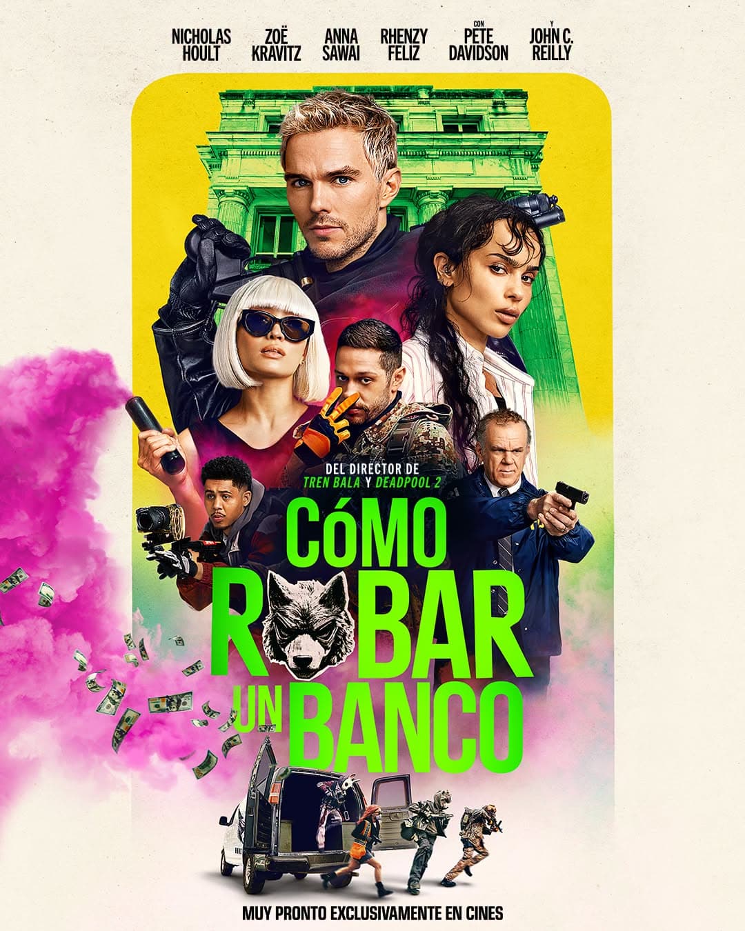 Póster de Cómo robar un banco