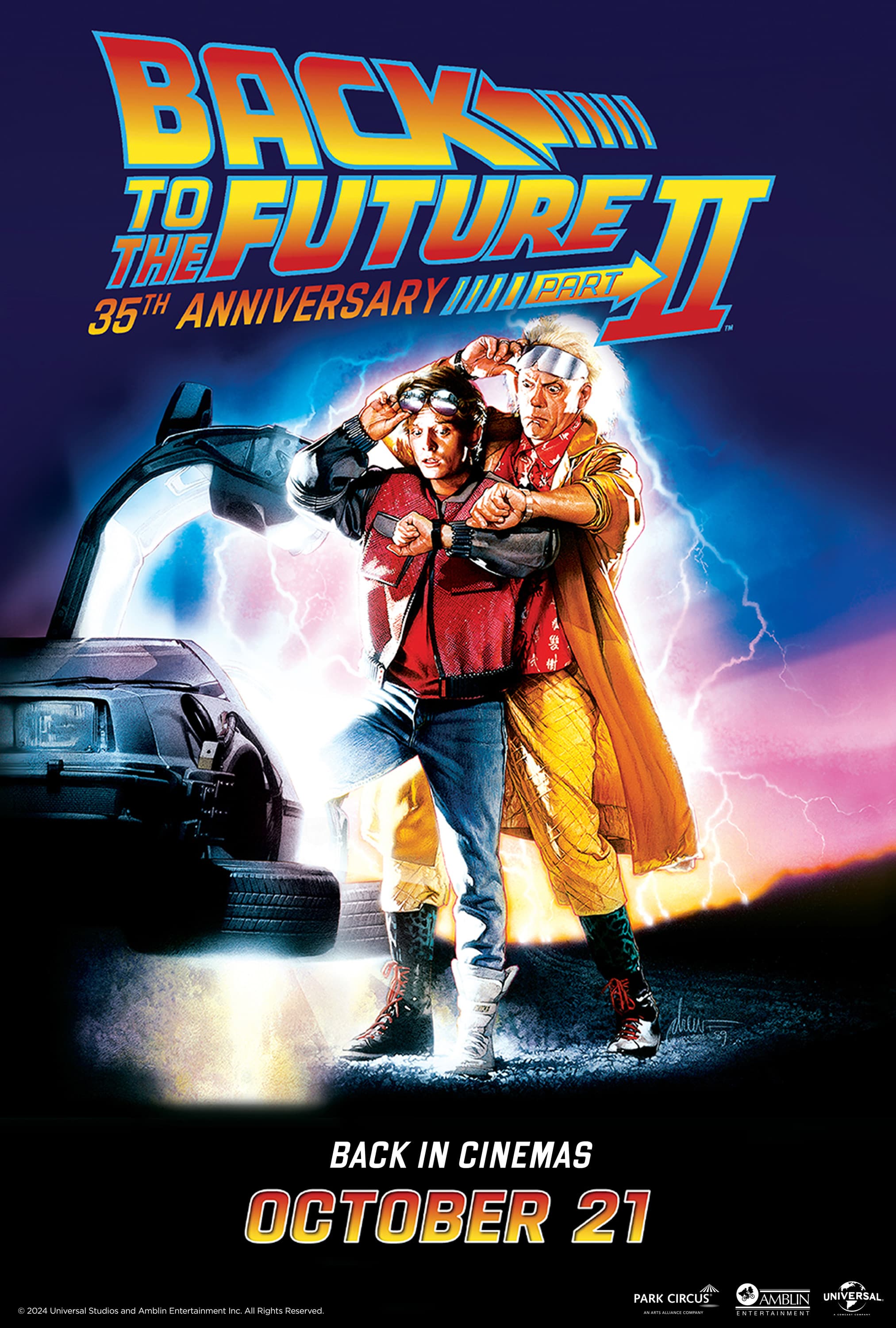Póster de Volver al futuro II